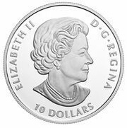 10 Dollars - Elizabeth II Common Loon obverse image
