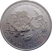 10 Dollars - Elizabeth II Anniversary of the Armistice, Canada, 2018 reverse image
