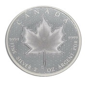 10 Dollars - Elizabeth II Pulsating Maple Leaf, Canada, 2020 reverse image