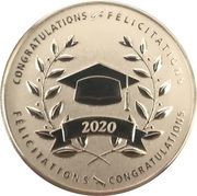 10 Dollars - Elizabeth II Congratulations on Your Graduation, Canada, 2020 reverse image