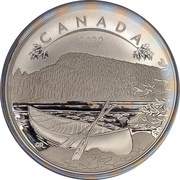 10 Dollars - Elizabeth II The Great Outdoors, Canada, 2020 reverse image