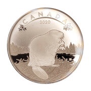 10 Dollars - Elizabeth II Beaver, Canada, 2020 reverse image
