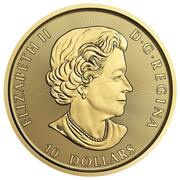 10 Dollars - Elizabeth II Twin Maples obverse image