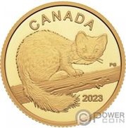 10 Dollars In the name of Elizabeth II; Marten, Canada, 2023 reverse image