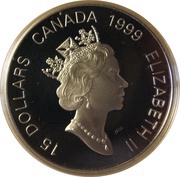 15 Dollars - Elizabeth II Year of the Rabbit obverse image