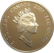 15 Dollars - Elizabeth II Year of the Snake obverse image