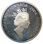 15 Dollars - Elizabeth II Year of the Monkey obverse image