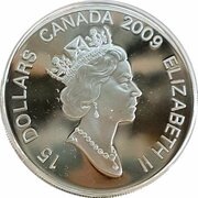 15 Dollars - Elizabeth II Year of the Ox obverse image