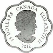 15 Dollars - Elizabeth II Lunar Lotus; Year of The Dragon obverse image