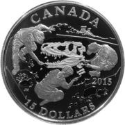 15 Dollars - Elizabeth II Scientific Exploration, Canada, 2015 reverse image