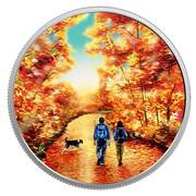 15 Dollars - Elizabeth II Sunrise Walk, Canada, 2017 reverse image