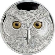 15 Dollars - Elizabeth II Eyes Of The Great Horned Owl, Canada, 2017 reverse image