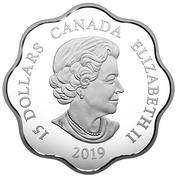 15 Dollars - Elizabeth II Year of the Pig obverse image