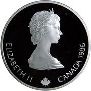 20 Dollars - Elizabeth II Biathlon obverse image