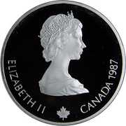 20 Dollars - Elizabeth II Bobsled obverse image