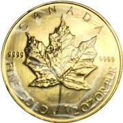 20 Dollars - Elizabeth II 3rd Portrait; GML Bullion Coinage, Canada, 1990-2003 reverse image
