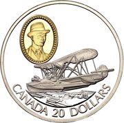 20 Dollars - Elizabeth II Canadian Vickers Vedette, Canada, 1994 reverse image