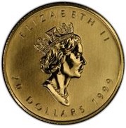 20 Dollars - Elizabeth II Hologram colored GML fractionnal set; 1⁄2 oz obverse image