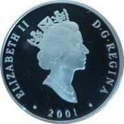 20 Dollars - Elizabeth II The Russell obverse image