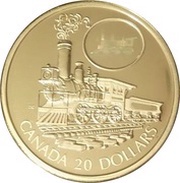 20 Dollars - Elizabeth II The Scotia, Canada, 2001 reverse image