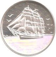 20 Dollars - Elizabeth II The Clipper, Canada, 2005 reverse image