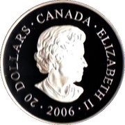 20 Dollars - Elizabeth II Jasper National Park obverse image