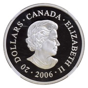 20 Dollars - Elizabeth II Basilique Notre-Dame obverse image