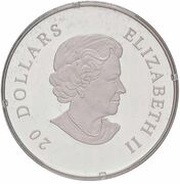 20 Dollars - Elizabeth II Ruby Pinecone obverse image