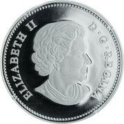 20 Dollars - Elizabeth II Crystal Raindrop obverse image
