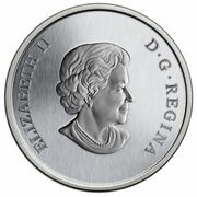 20 Dollars - Elizabeth II Tulip and Ladybug obverse image