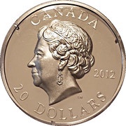 20 Dollars - Elizabeth II The Queen’s Portrait, Canada, 2012 reverse image