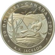 20 Dollars - Elizabeth II Saint-Tite-des-Caps, Canada, 2013 reverse image