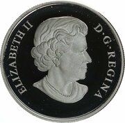 20 Dollars - Elizabeth II Purple Coneflower and Butterfly obverse image