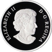 20 Dollars - Elizabeth II The Pronghorn obverse image