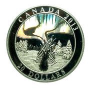 20 Dollars - Elizabeth II The Great Hare, Canada, 2013 reverse image