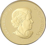 20 Dollars - Elizabeth II Louisbourg Settlement obverse image