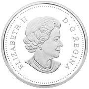 20 Dollars - Elizabeth II Holiday Season with Venetian Glass Candy Cane obverse image