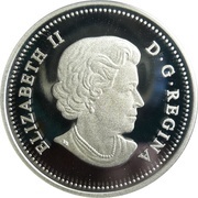 20 Dollars - Elizabeth II Superman and Metropolis obverse image