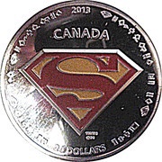20 Dollars - Elizabeth II Superman's 'S' Shield, Canada, 2013 reverse image