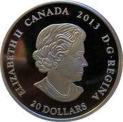 20 Dollars - Elizabeth II Red Impression obverse image