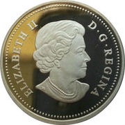 20 Dollars - Elizabeth II Bison: The Fight obverse image