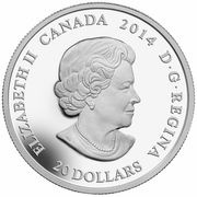 20 Dollars - Elizabeth II Green Impression obverse image