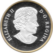 20 Dollars - Elizabeth II Perched Bald Eagle obverse image
