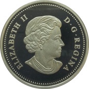 20 Dollars - Elizabeth II White-Tailed Deer; portrait obverse image
