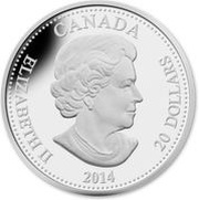 20 Dollars - Elizabeth II Royal Winnipeg Ballet obverse image