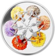 20 Dollars - Elizabeth II Royal Winnipeg Ballet, Canada, 2014 reverse image