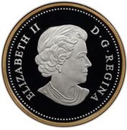 20 Dollars - Elizabeth II Attacking in the snow obverse image