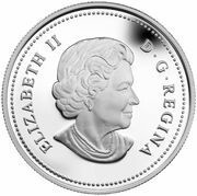 20 Dollars - Elizabeth II In a maple tree obverse image
