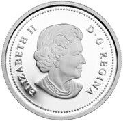 20 Dollars - Elizabeth II Majestic Maple Leaves with Jade obverse image