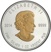 20 Dollars - Elizabeth II Courage obverse image